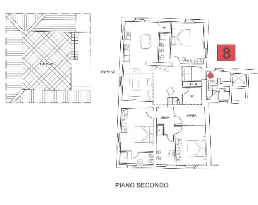 Foto Appartamento a Siena Piazza del Campo - Duprè di 143 m² con 5 locali