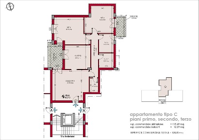 Foto Appartamento in VIA IMBRIANI, Modugno di 115 m² con 4 locali