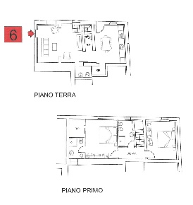 Foto Appartamento a Siena Piazza del Campo - Duprè di 120 m² con 5 locali