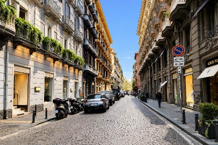 Foto Appartamento in Via Filangieri, Napoli Chiaia di 170 m² con 5 locali