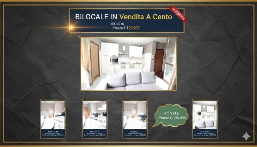 Foto Appartamento in Via ARIOSTO, Cento Cento Paese di 50 m² con 2 locali