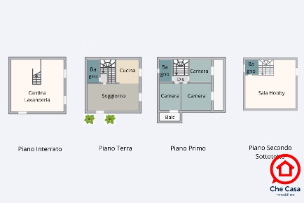 Foto Villa a schiera in Via Savio in Sant'Andrea 440, Cesena di 230 m²