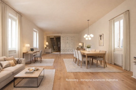 Foto Appartamento in Piazza San Michele, Lucca di 190 m² con 6 locali