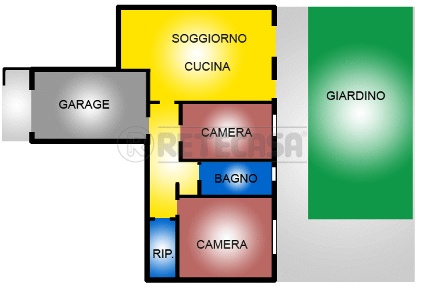 Foto Appartamento a Pontedera di 96 m² con 3 locali in vendita
