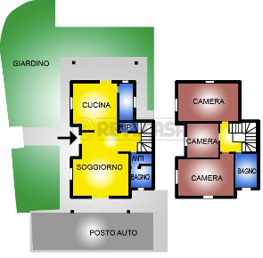 Foto Villa unifamiliare a Pontedera Gello, Pardossi di 170 m² con 5 locali