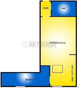 Foto Appartamento a Pontedera Oltrera di 52 m² con 1 locali in vendita