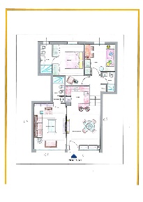 Foto Appartamento in Salita alla Rocca 5, Monfalcone Centro di 78 m²