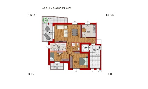 Foto Appartamento in Via Cesare Battisti 78, Parabiago di 94 m² in vendita