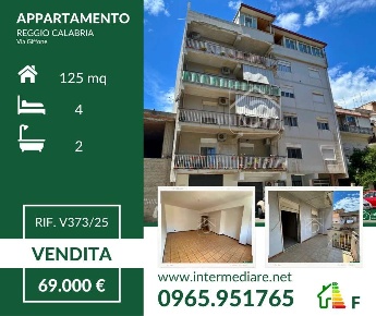 Foto Appartamento a Reggio di Calabria di 125 m² con 4 locali in vendita