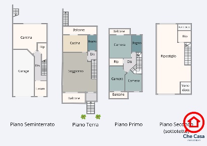 Foto Villa a schiera in Via Matilde Serao 32, Cesena Ospedale - Case Finali
