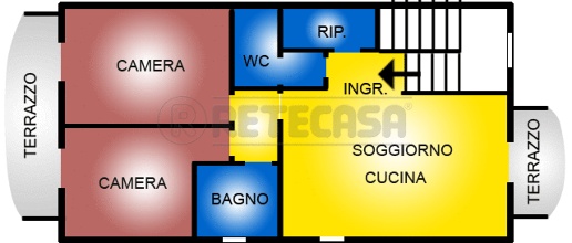 Foto Appartamento a San Miniato San Donato di 96 m² con 3 locali in vendita