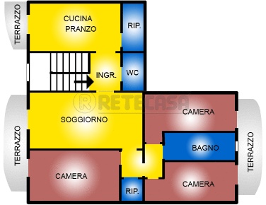Foto Appartamento a San Miniato San Donato di 140 m² con 5 locali