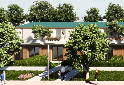 Foto Villa a schiera a Rimini Viserba di 188 m² con 4 locali in vendita