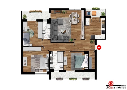 Foto Appartamento in via sardegna, Alatri di 125 m² con 4 locali in vendita