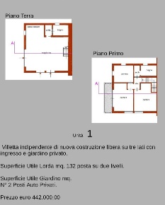 Foto Villa bifamiliare a Capannori Lammari - Lunata di 120 m² con 4 locali