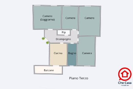 Foto Appartamento in Via Annibale Albertini 28, Cesena Centro Storico