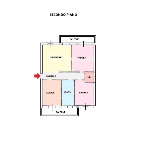 Foto Appartamento in Via Nenni, Magenta Centro di 102 m² con 3 locali