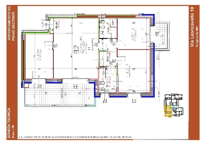 Foto Appartamento in VIA RESPIGHI, Gorgonzola di 118 m² con 3 locali