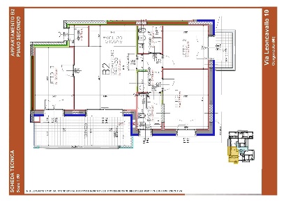 Foto Appartamento in via respighi, Gorgonzola di 118 m² con 4 locali