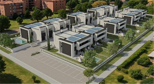 Foto Villa a schiera in via rebucci 10, Carpi Cibeno di 151 m² con 4 locali