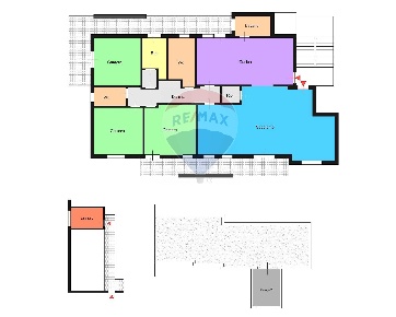 Foto Appartamento in VIA SAN GASPARE BERTONI (PIAZZA TIVOLI), di 218 m²