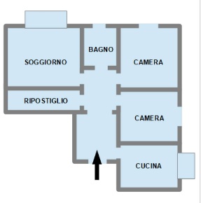 Foto Appartamento a La Spezia Maggiolina di 97 m² con 4 locali in vendita