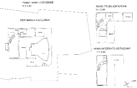 Foto Villa unifamiliare in Zona A 11/4, Noci di 411 m² con 15 locali