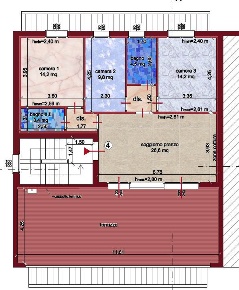 Foto Appartamento a Agliana Centro di 100 m² con 5 locali in vendita