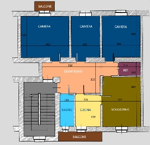 Foto Appartamento in Via Piave 10, Saluzzo Centro di 145 m² con 6 locali
