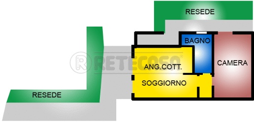 Foto Appartamento a Ponsacco Centro di 64 m² con 2 locali in vendita