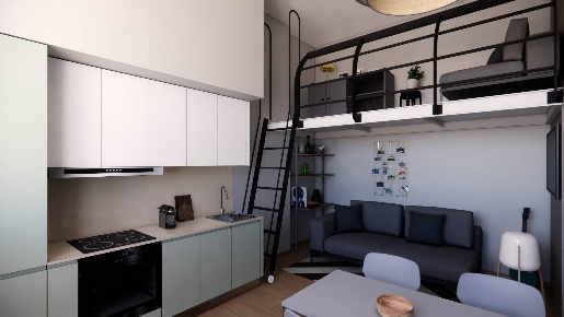 Foto Appartamento in VIA GIANNONE  10, Milano Paolo Sarpi di 45 m²