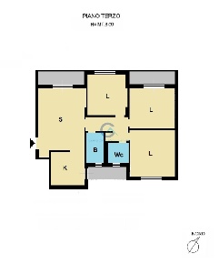 Foto Appartamento a Catanzaro Fortuna - Corvo di 105 m² con 4 locali