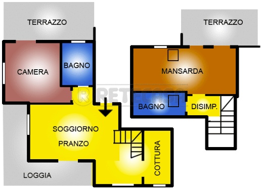 appartamento in vendita a Santa Croce sull'Arno