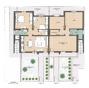 Foto Appartamento a Santa Croce sull'Arno Centro di 75 m² con 3 locali