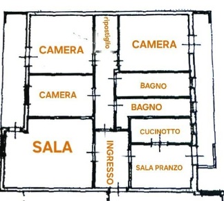 Foto Appartamento in via del Campaccio  snc, Prato Chiesanuova di 150 m²