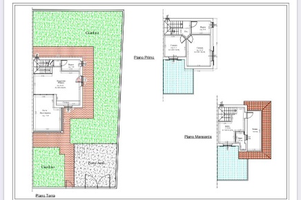 Foto Villa bifamiliare in Via montebello, Montecatini-Terme di 170 m²