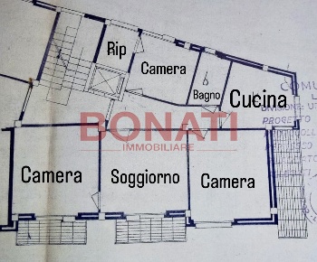 Foto Appartamento in Scalinata Paganini Nicolò 8, La Spezia Colli di 87 m²