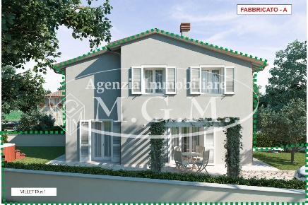 Foto Villa unifamiliare a Calcinaia di 128 m² con 5 locali in vendita