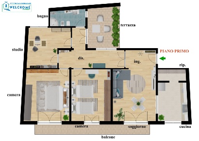 Foto Appartamento a Quartucciu Centro di 120 m² con 4 locali in affitto