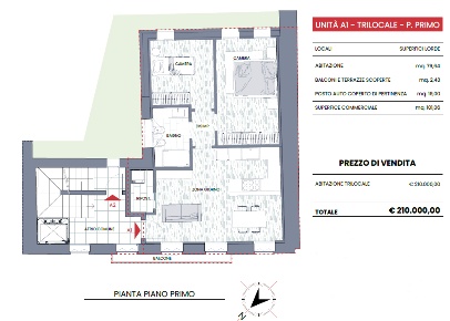 Foto Appartamento in Via dei Nobili 11, Chiampo in vendita