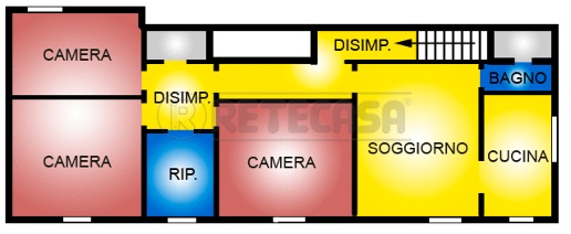 Foto Appartamento a Santa Maria a Monte di 150 m² con 4 locali in vendita