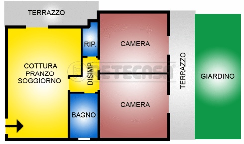 Foto Appartamento a Castelfranco di Sotto Centro di 95 m² con 3 locali