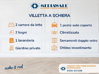 Foto Villa a schiera in Via Tina Merlin 13, Maniago Centro di 151 m²
