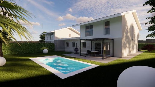 Foto Villa bifamiliare in Via Palazzina, Caldogno di 180 m² con 8 locali