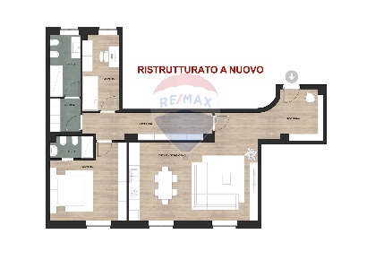 Foto Appartamento in Via Lodovico Settala, Milano Porta Venezia di 113 m²