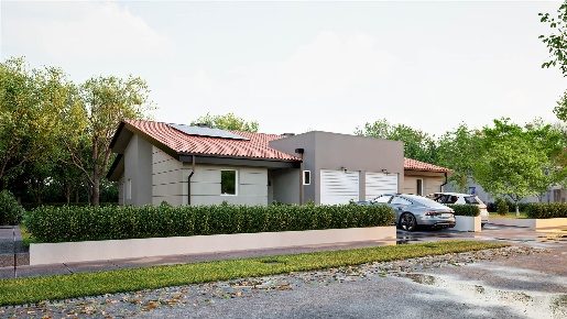 Foto Villa bifamiliare in Via Italo Calvino, Budrio di 135 m² con 5 locali