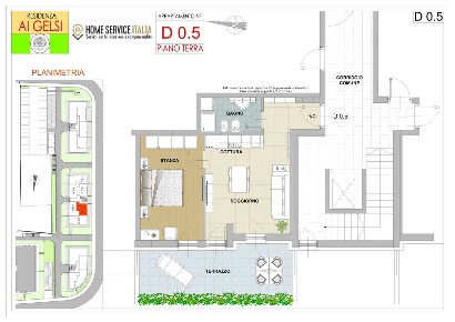 Foto Appartamento in via della Canova, Trento Gardolo di 54 m² con 2 locali