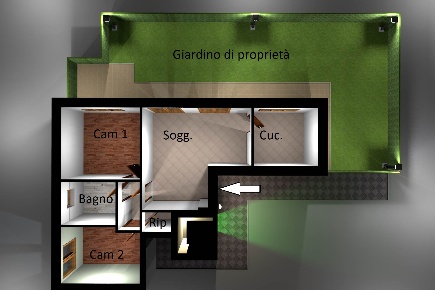 Foto Appartamento a Brugherio Centro di 76 m² con 3 locali in vendita