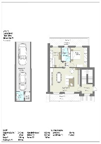 Foto Appartamento a Bonate Sopra Centro di 80 m² con 3 locali in vendita