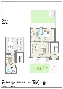 Foto Appartamento a Bonate Sopra Centro di 80 m² con 3 locali in vendita